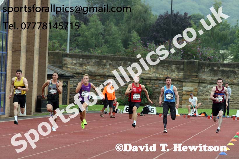 Mens decathlon 100 metres, EAP International Cominted Events, Hexham. Photo: David T. Hewitson/Sports for All Pics